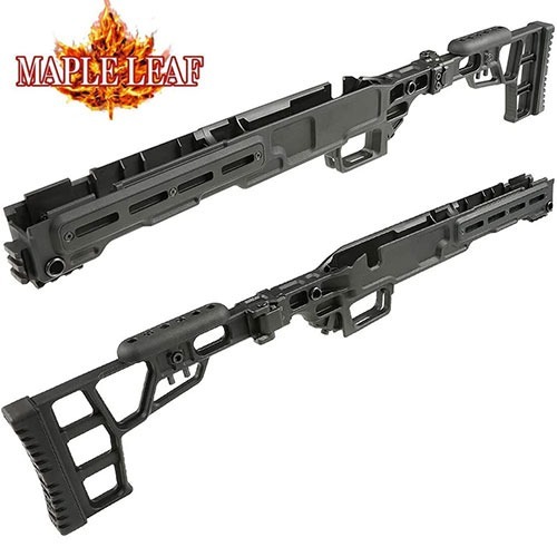 Maple Leaf社 MLC-S2 Tactical Folding Chassis for VSR-10 (BK)